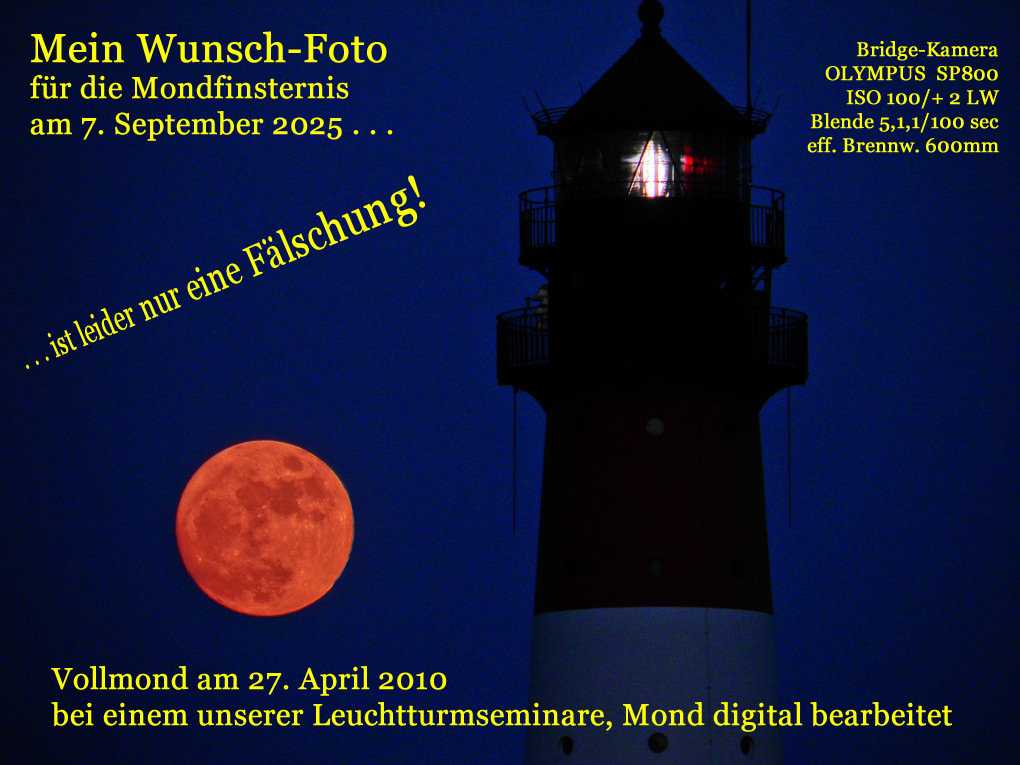 Beispiel-Foto für Mondfinsternis am 07.09.2025 mit Aufnahmedaten